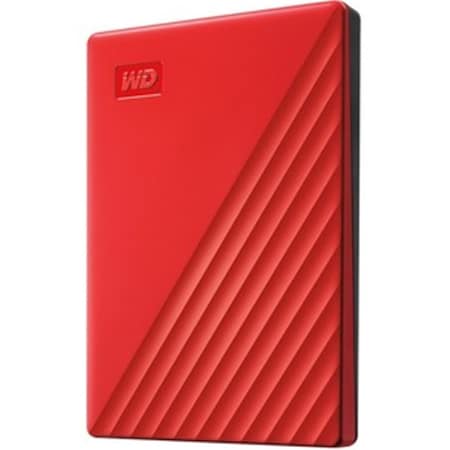 Virtual My Passport 2 TB Portable Hard Drive - External - Red VI2991173